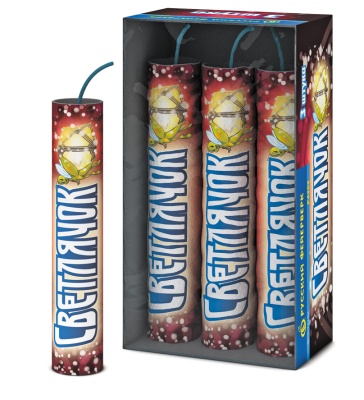 Светлячок Пиротехнический фонтан купить в Шилке | shilka.salutsklad.ru