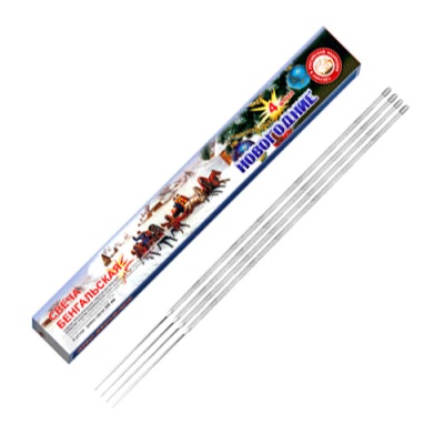 Новогодние 300-4 мм. Бенгальские огни купить в Шилке | shilka.salutsklad.ru
