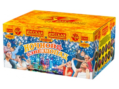 Ночной звездопад Комбинированный Фейерверк купить в Шилке | shilka.salutsklad.ru