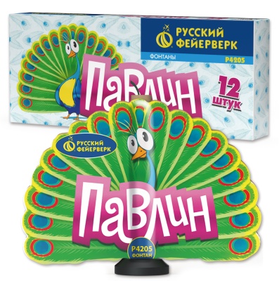 Павлин F Пиротехнический фонтан купить в Шилке | shilka.salutsklad.ru