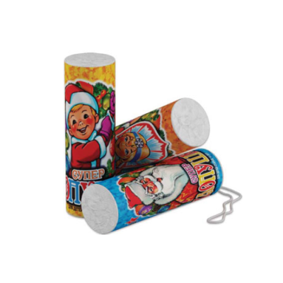 Супер с серпантином Хлопушки купить в Шилке | shilka.salutsklad.ru