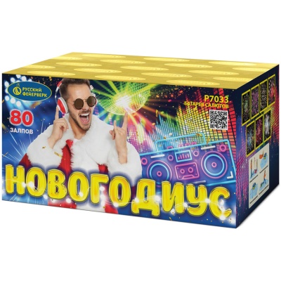 Новогодиус Фейерверк купить в Шилке | shilka.salutsklad.ru