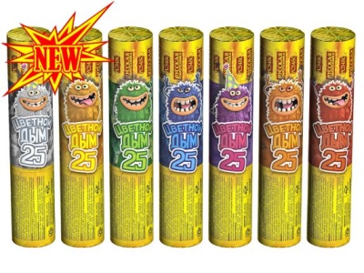 Цветной дым 25 Цветной дым купить в Шилке | shilka.salutsklad.ru